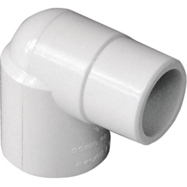 Genova Products Inc 32907 Elbow 90 Degree Steel PVC Slip 0.75 in. 6909303 - main